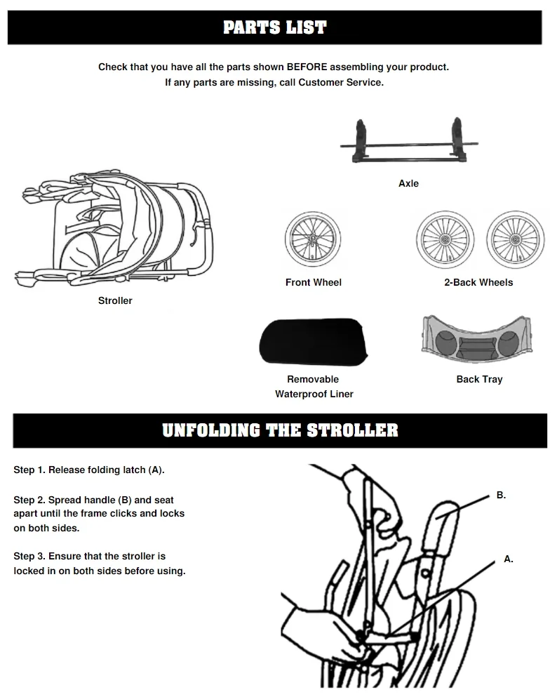 Pet Gear Stroller Instructions And Reviews Page_2