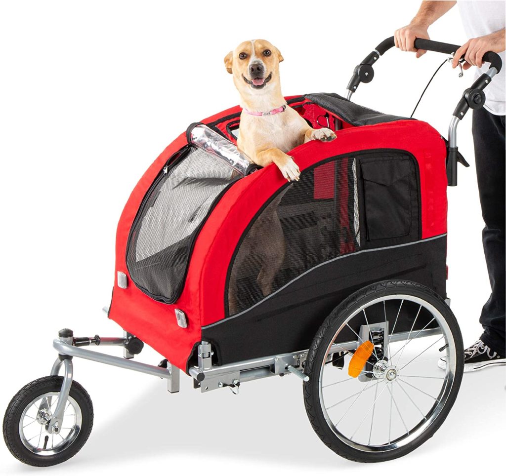 Best Choice Products Pet Stroller and Trailer
