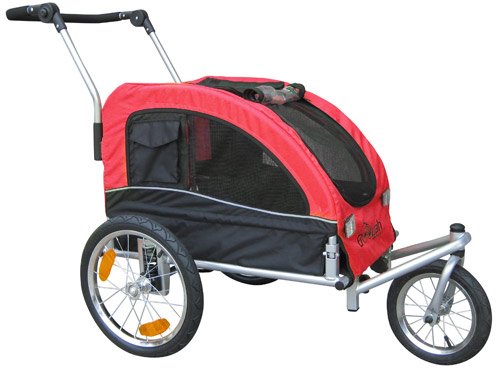 Booyah Dog Stroller Medium Bike Trailer Review