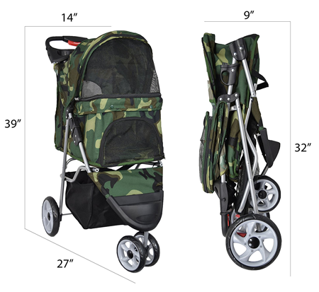 Pet Stroller Dimensions