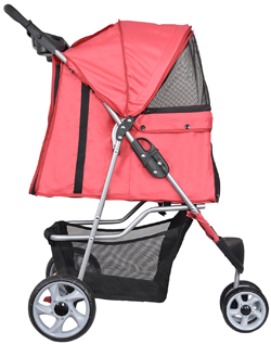 4 wheels VIVO Pet Stroller