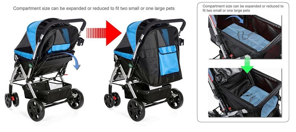 Heavy Duty Pet Stroller