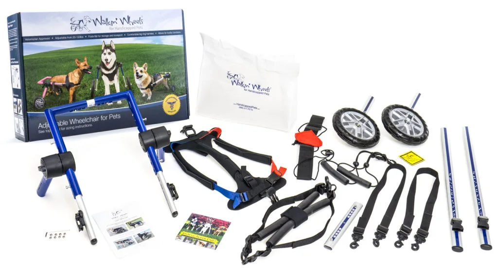 right parts of dog wheelchair