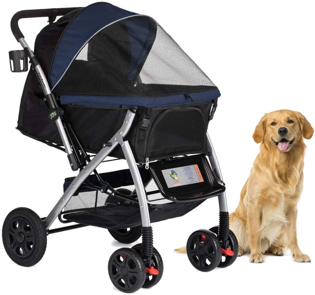 HPZ Pet Rover Premium Heavy-Duty Pet Stroller